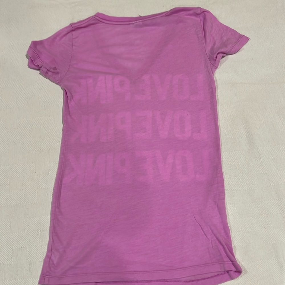 Victoria Secret PINK V neck tee - Picture 5 of 5